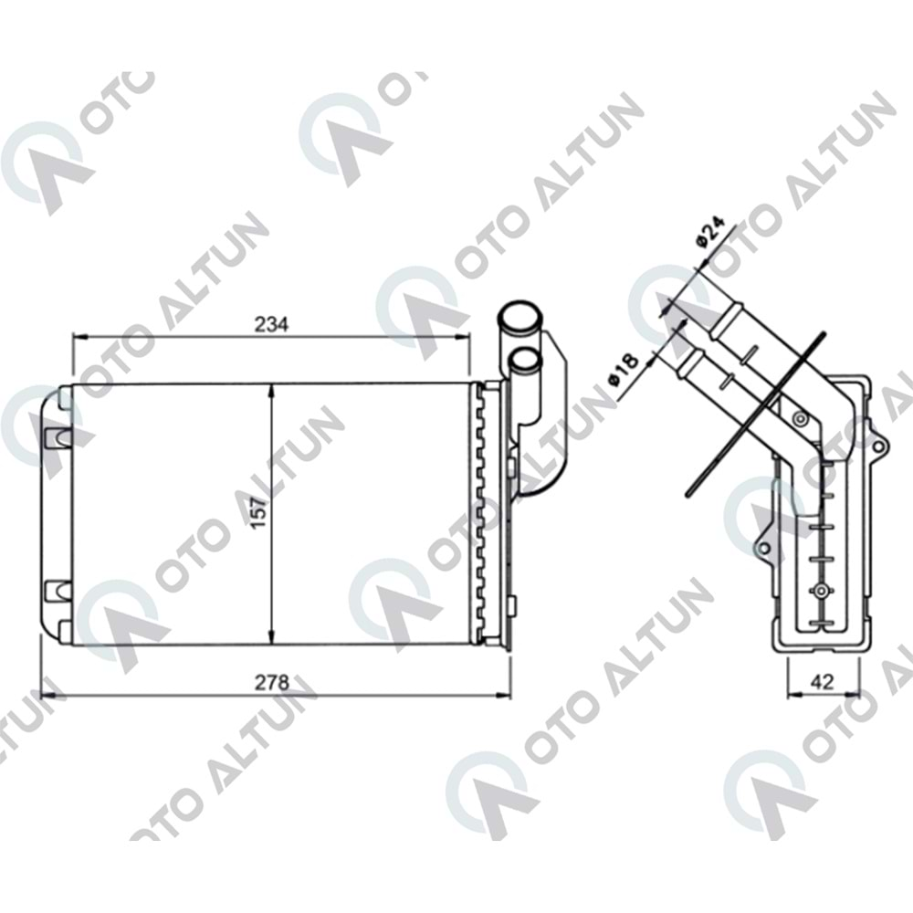 KALORİFER RADYATÖRÜ R19 MGN I