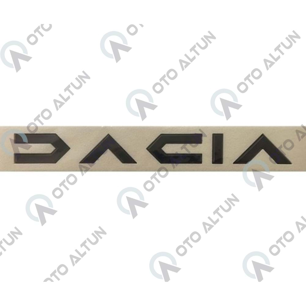 YAZI DACIA YM **SİYAH**