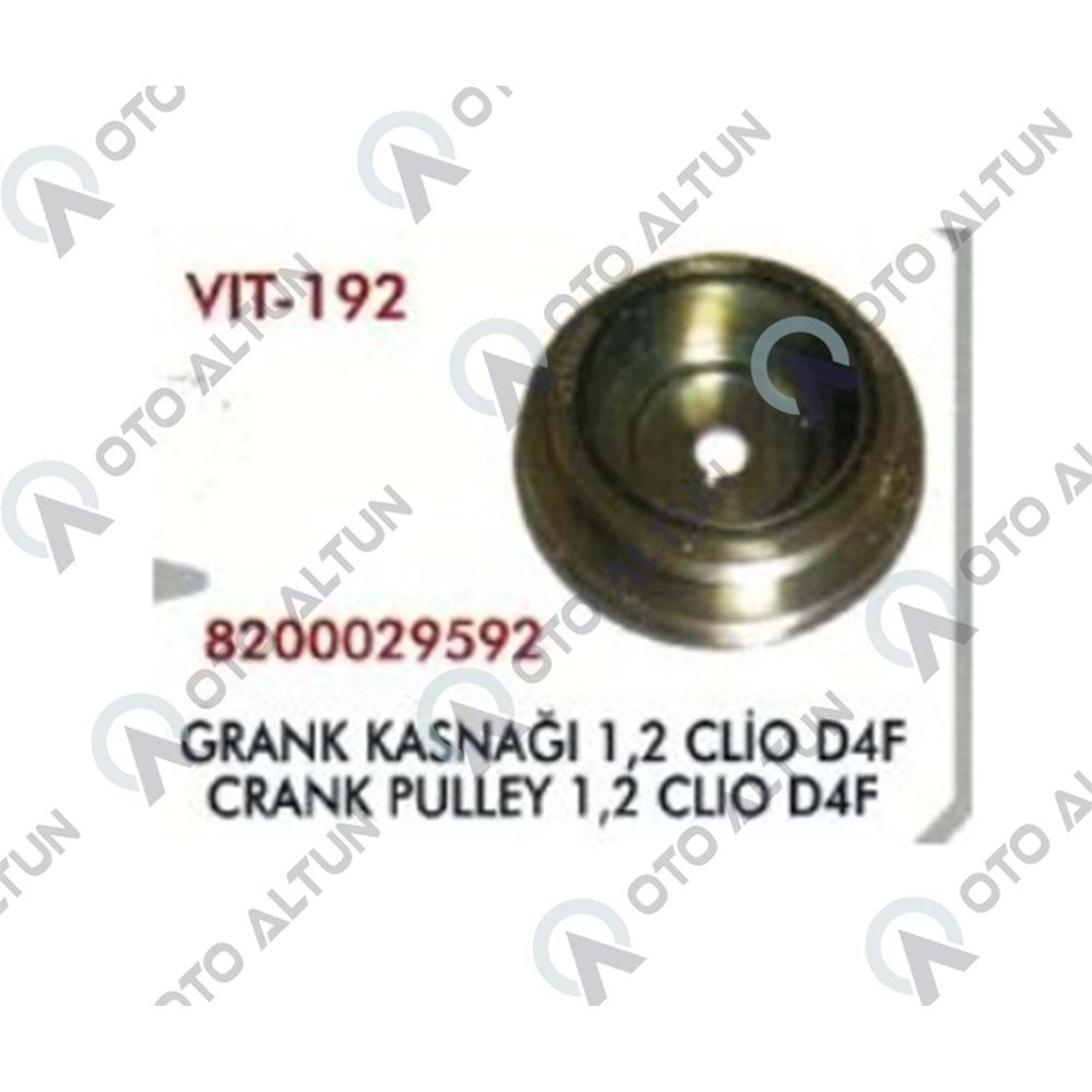 KRANK KASNAĞI D4F 1.2 16v