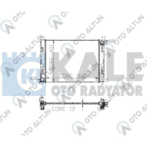 SU RADYATÖRÜ CLIO IV 1.2 16v D4F