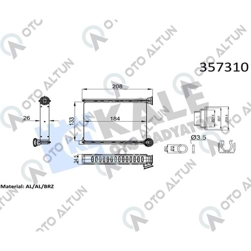 KALORİFER RADYATÖRÜ DUSTER II