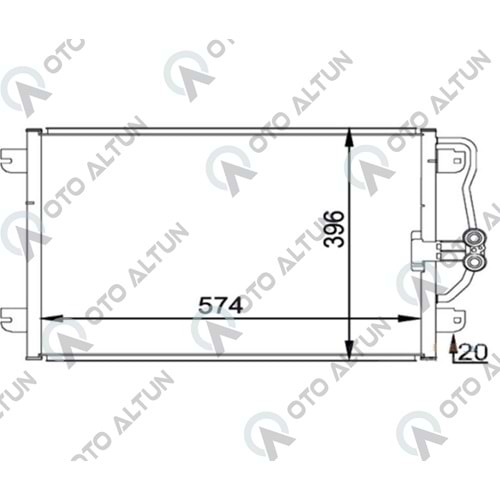 KLİMA RADYATÖRÜ MGN I 99-02