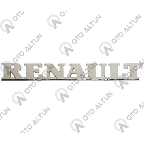 YAZI RENAULT ALTI BİTİŞİK