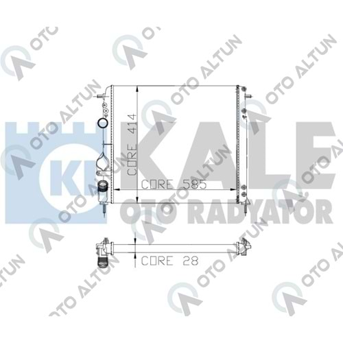 SU RADYATÖRÜ MGN I 2.0 16v F4R